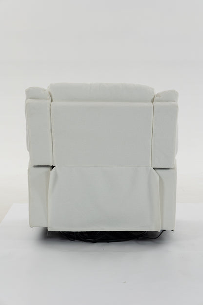 Extra Wide Power Recliner Chair with Heat Massage - Velvet