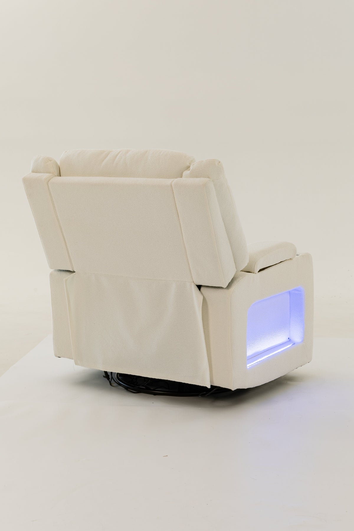 Extra Wide Power Recliner Chair with Heat Massage - Velvet