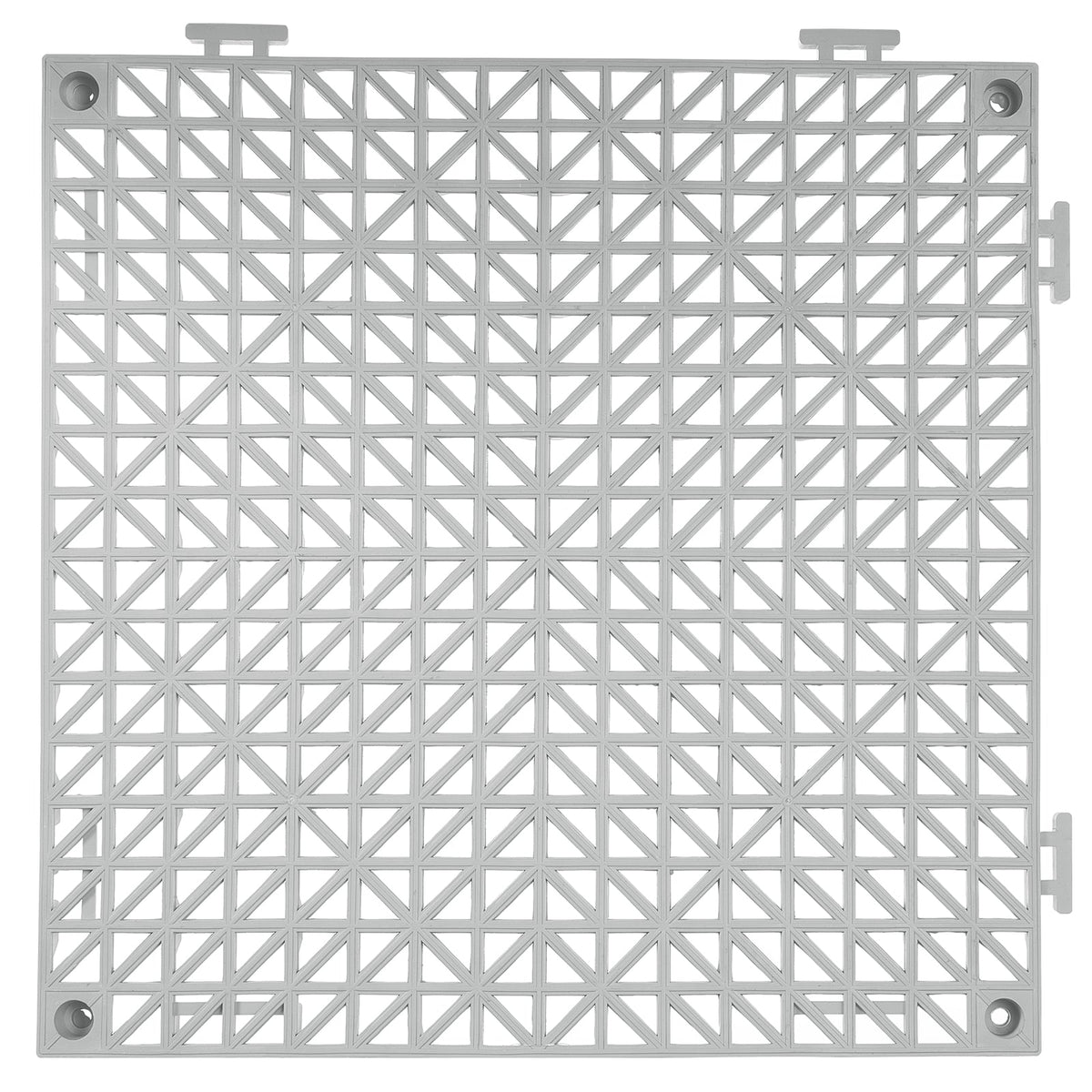 Durable PVC Interlocking Tile 50PCS with Rapid Drainage - Blue, Black, or Gray