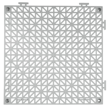 Durable PVC Interlocking Tile 50PCS with Rapid Drainage - Blue, Black, or Gray