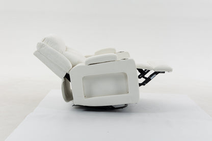 Extra Wide Power Recliner Chair with Heat Massage - Velvet