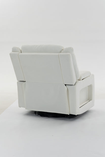 Extra Wide Power Recliner Chair with Heat Massage - Velvet