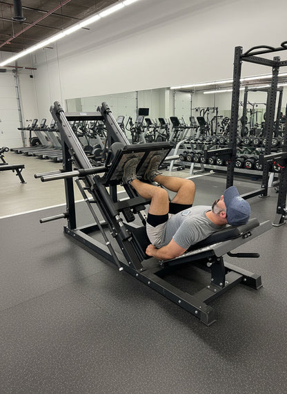 Plate Loaded 45° Leg Press & Hack Squat Machine (New)