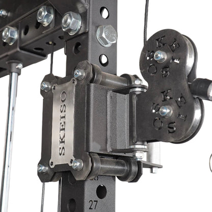 SKS-2 Half Rack Functional Trainer with Dual Weight Stacks