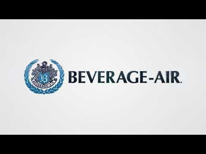 Beverage Air DD78HC-B-12T 78-Inch Direct Draw Beer Dispenser, 12-Tap Tower, 4 Half-Keg Capacity, 3 Doors, Black Exterior