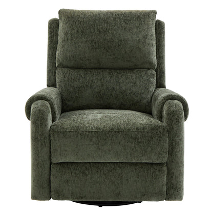 Manual Recliner Massage Chair With Swivel Rocker