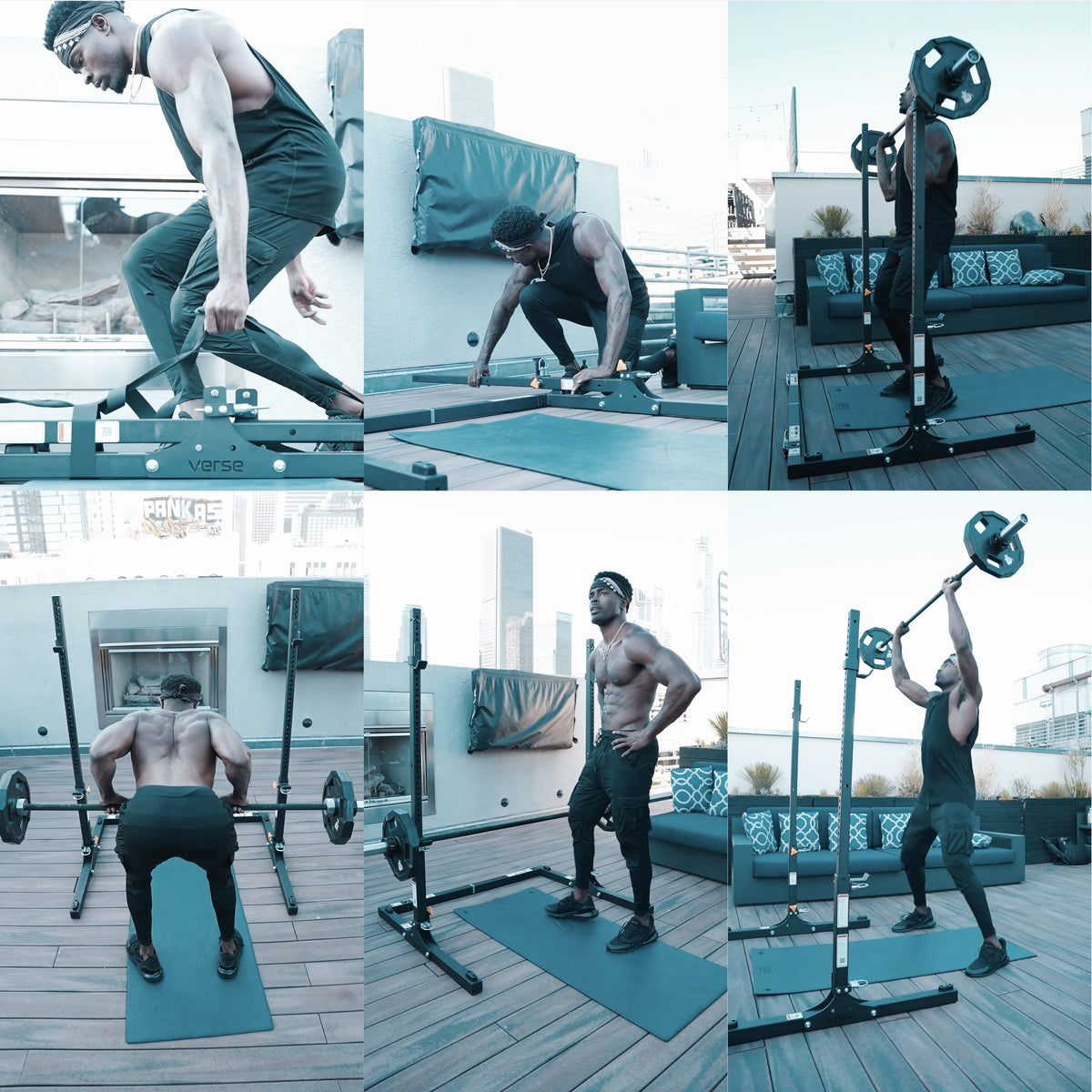 Verse® Agile Rack PRO — Folding and Portable