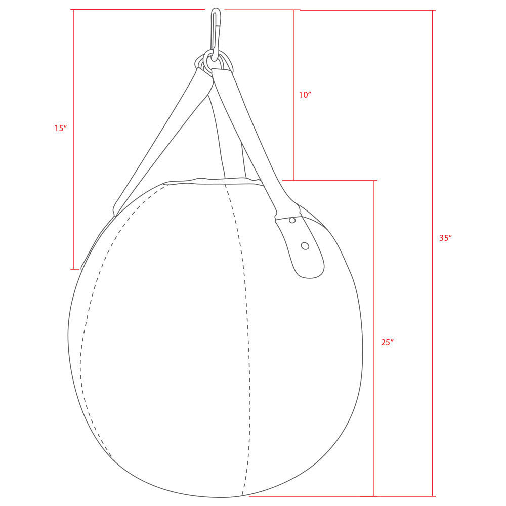 Revgear Wrecking Ball Punching Bag for Precision Striking & Footwork - Free Shipping