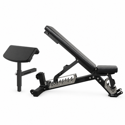 JXS-037C Adjustable Weight Bench with Optional Leg & Curl Attachments